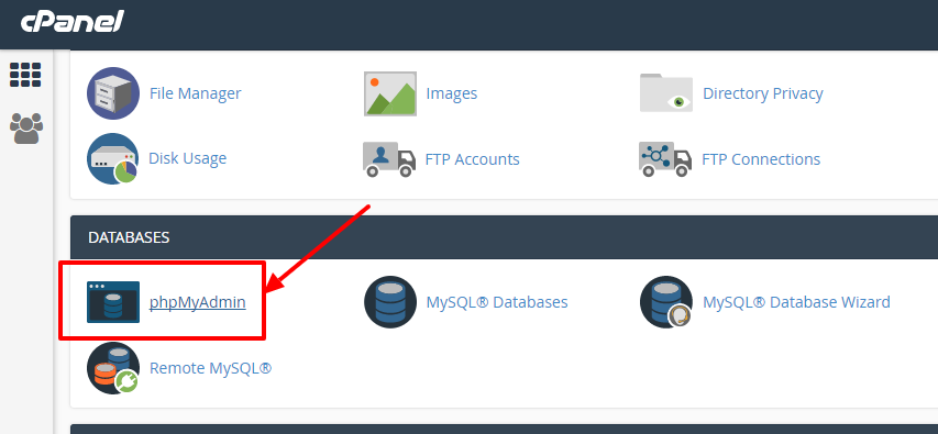 phpmyadmin-cpanel