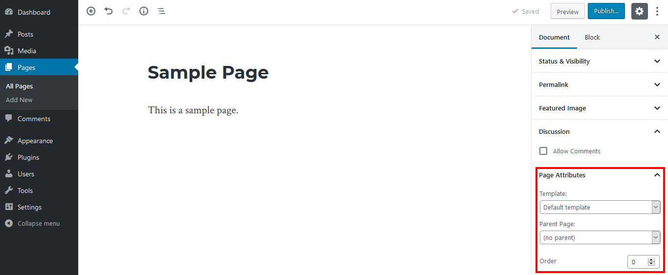 posts vs pages wordpress